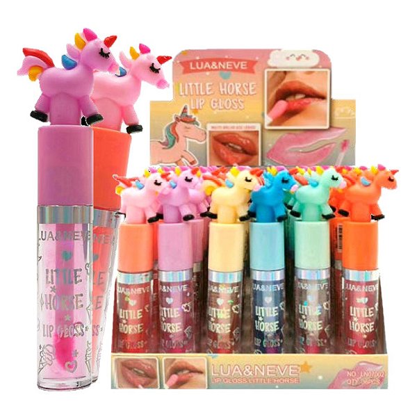 Lua e Neve - Lip Gloss Unicornio Horse LN07002 - 36 Und