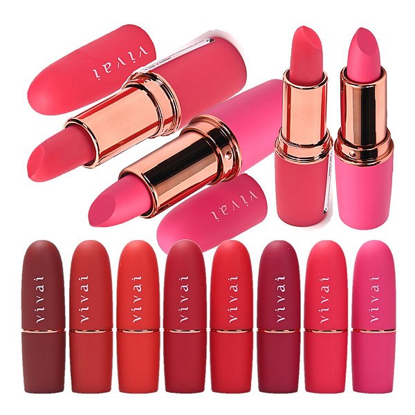 Vivai - Batom Matte Ovo 3205 - 08 Unid