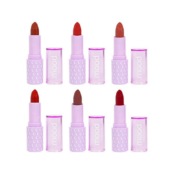 Ruby Rose - Batom Ultra Slick Mood HB7001 - 06 Unid