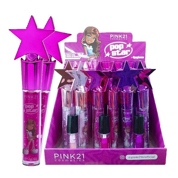 Pink 21 - Lip Gloss Pop Star CS4595 - 24 Und