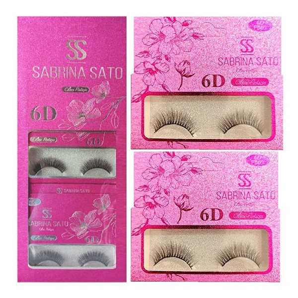 Sabrina Sato - Cilios Posticos 6D SS3411 - 10 Pares