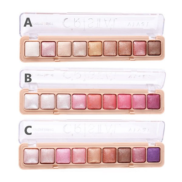 Vivai - Paleta de Sombras Baked Cristal 4109 - 6 Und