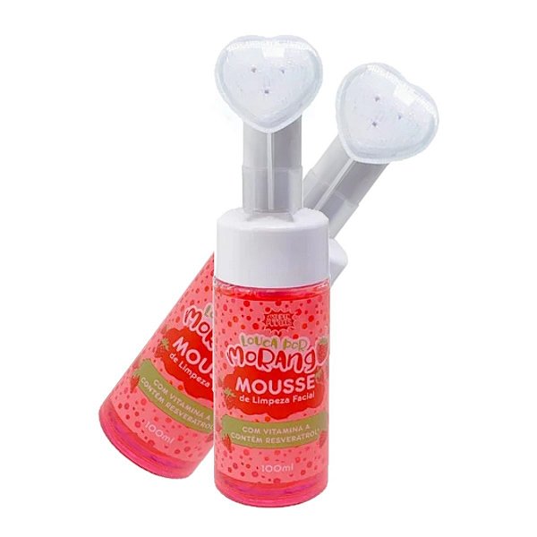 Super Poderes - Mousse Facial Escova Morango Coracao SP900