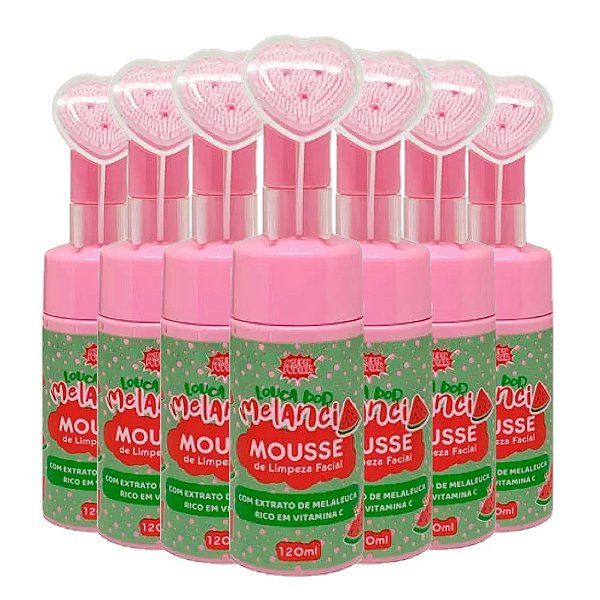 Super Poderes - Mousse Facial Melancia Coracao SP905 - 12 Un