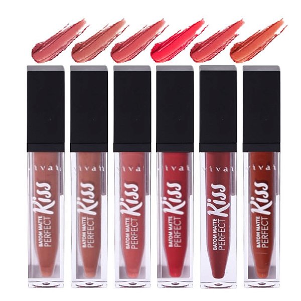 Vivai - Batom Liquido Matte Perfect Kiss 3254 - 6 Und