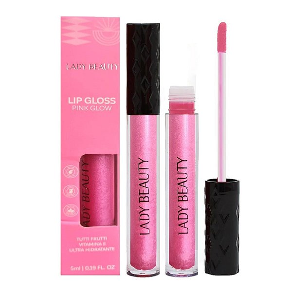 Lady Beauty - Lip Gloss Pink Glow Tutti Frutti L34 - UNIT