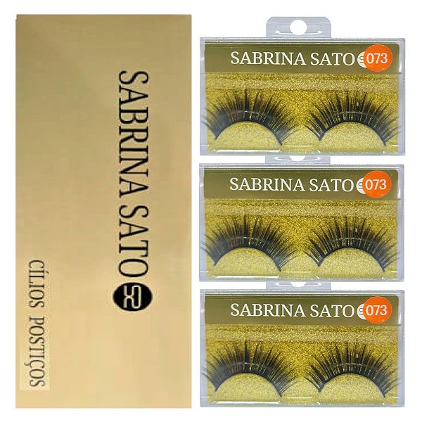 Sabrina Sato - Par de Cilios Postiços SS1806 - 10 Pares
