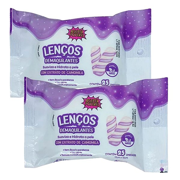 Super Poderes - Lenco Demaquilante Marshmallow LDSP09 - UNIT