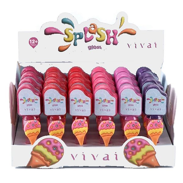 Vivai - Lip Gloss Sorvete Splash 3198 - 24 Und