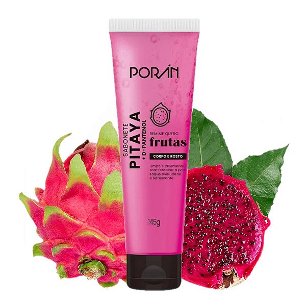 Poran - Sabonete Liquido Corpo e Rosto Pitaya PR211 - UNIT