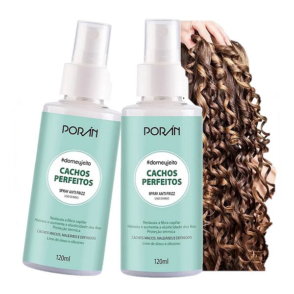 Poran - Spray Anti Frizz Cachos Perfeitos PR80 - UNIT