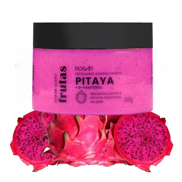 Poran - Esfoliante Corpo e Rosto Pitaya PR210 - 6 Und