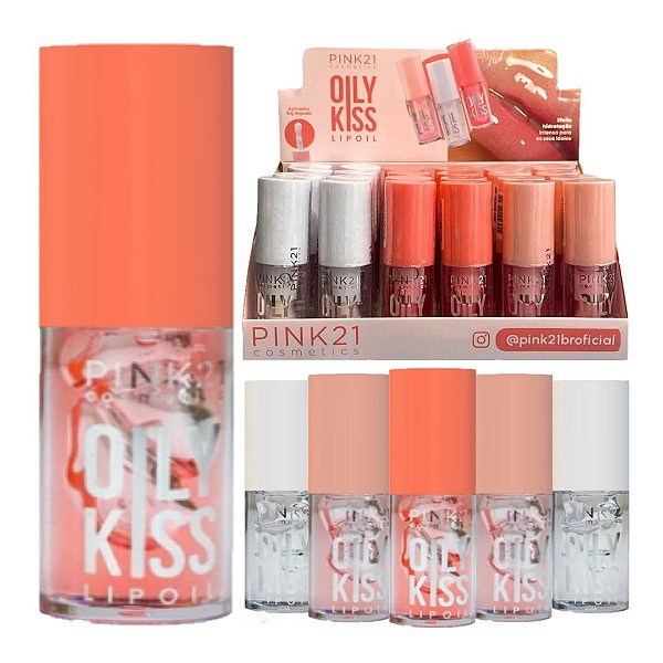 Pink 21 - Lip Oil Only Kiss CS4528 - 24 Und