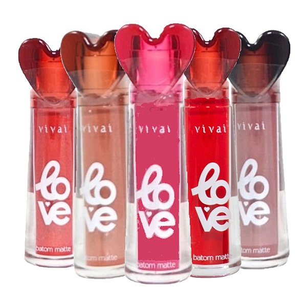 Vivai - Batom Liquido Matte Love Coracao 3246 - 6 Und