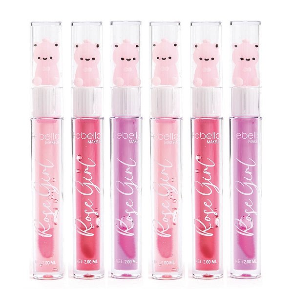 Febella - Lip Gloss Fofo Ursinho LG40513 - 06 Und
