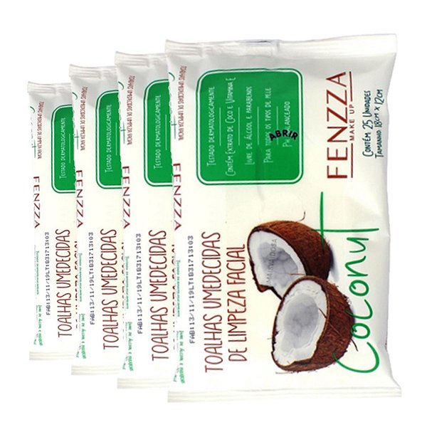 Fenzza - Lenco Demaquilante Coconut FZ51016 - 12 Und