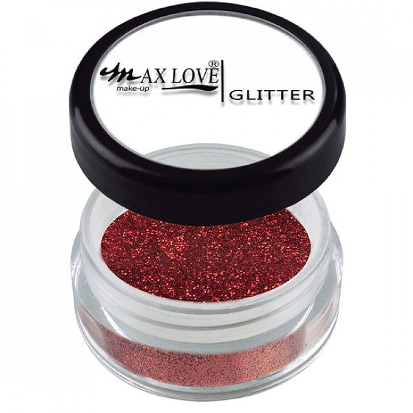 Max Love - Sombra Glitter  Cor 20 Vermelha