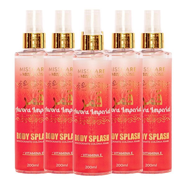 Miss Rose - Body Splash Arabe Aurora Imperial MR103D - 6 Und