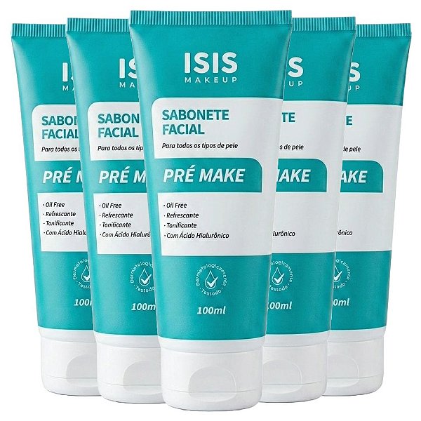 Isis - Sabonete Facial Pré Make Acido Hialuronico - 12 Unid