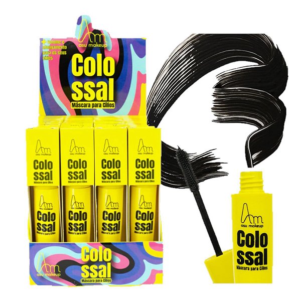 Asu - Mascara de Cilios Volume Colossal ASU028 - 24 Und