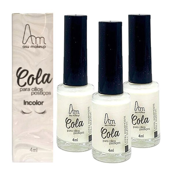 Asu - Cola Para Cilios Posticos Incolor ASU043 - 6 Und