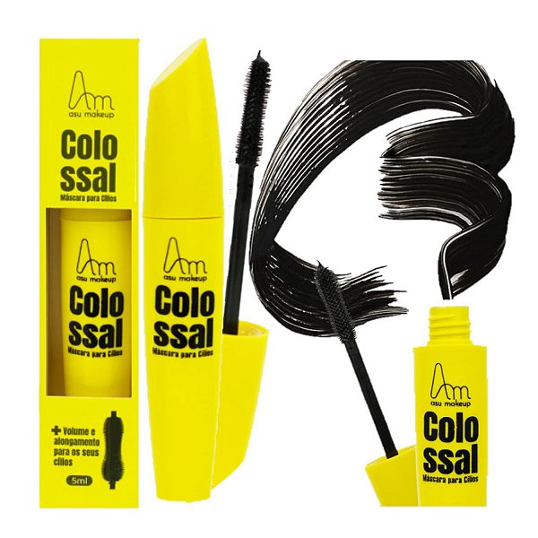 Asu - Mascara de Cilios Volume Colossal ASU028 - 6 Und