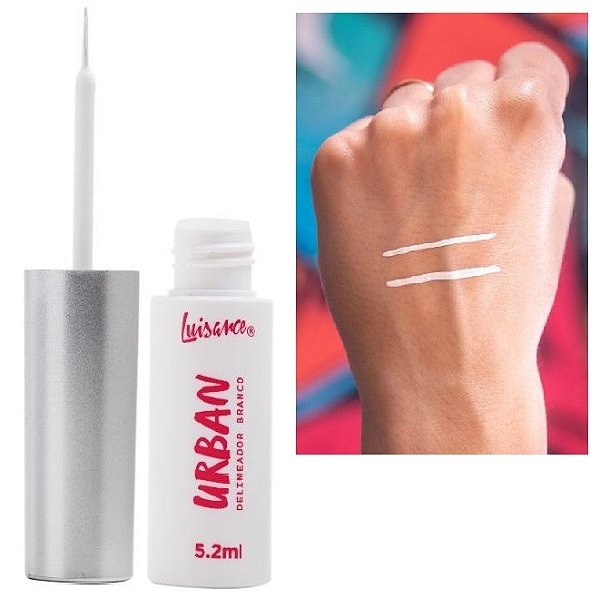 Luisance - Delineador Liquido Branco Urban L3162 - Unitario (val:10/25)