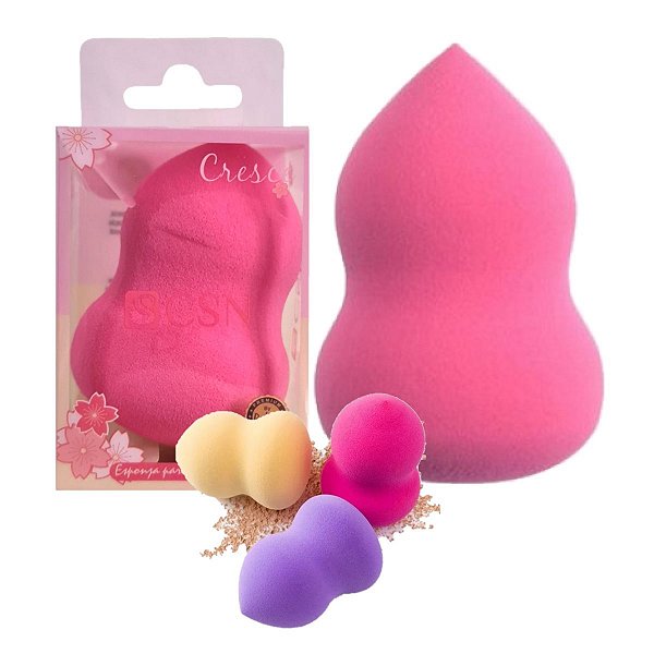 Cisne - Esponja para Maquiagem 3D CE025 - 12 Und