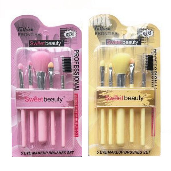 Sweet Beauty - Kit de Pinceis de Maquiagem BKT491 - 12 Kits