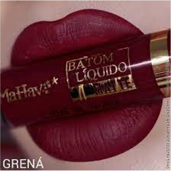 Mahav - Batom Liquido Matte Grená