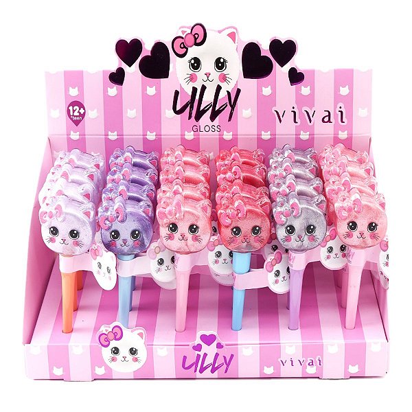 Vivai - Lip Gloss Fofo Gata Lilly Teen 3248 - 24 Und