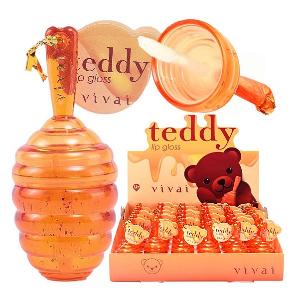 Vivai - Lip Gloss Pote de Mel Teddy 3183 - 36 Und