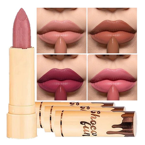 Fenzza - Batom Soft Matte Choco FZ20086 - 4 Und