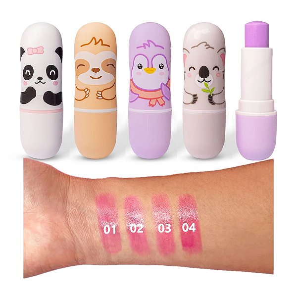 SP COLORS - Lip Balm Tint Meus Bichinhos SP373 - 4 Und