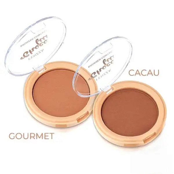 Fenzza - Bronzer Compacto Choco Fun FZ34034 - 06 Unid
