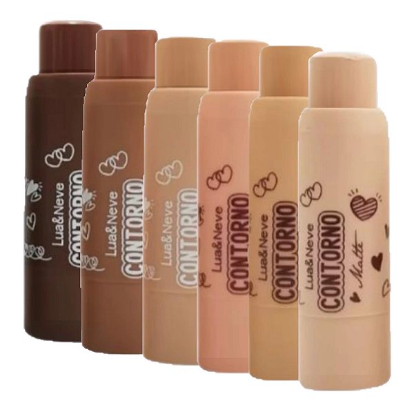 Lua e Neve - Contorno Stick Matte LN02467 - 6 Und