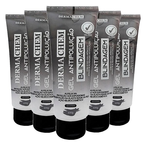 Dermachem - Gel Antipoluição Blindagem 05699 - 6 Unid