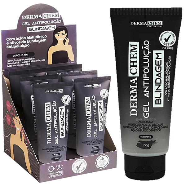 Dermachem - Gel Antipoluição Blindagem 05699 - 6 Unid