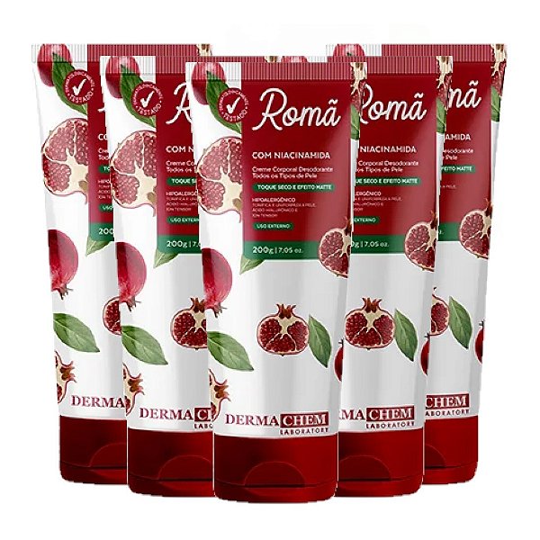 Dermachem - Creme Corporal Roma com Niacinamida - 6 Und