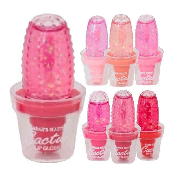 Sarahs - Lip Gloss Cactus S6435 - 6 Und