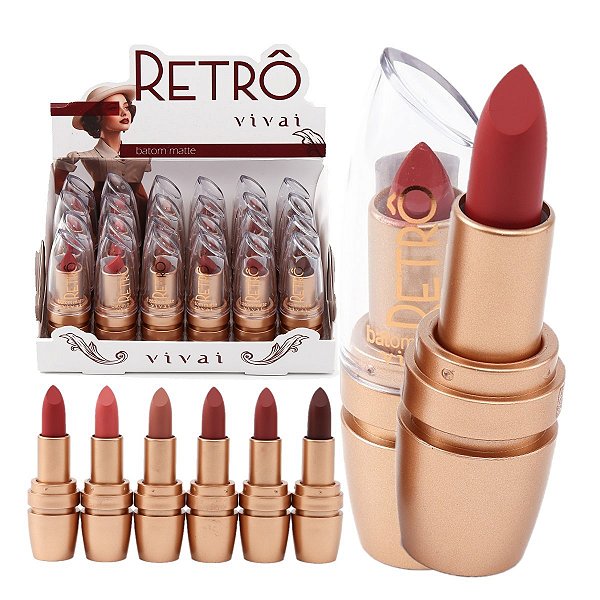 Vivai - Batom Matte Retro 3242 - 24 Und