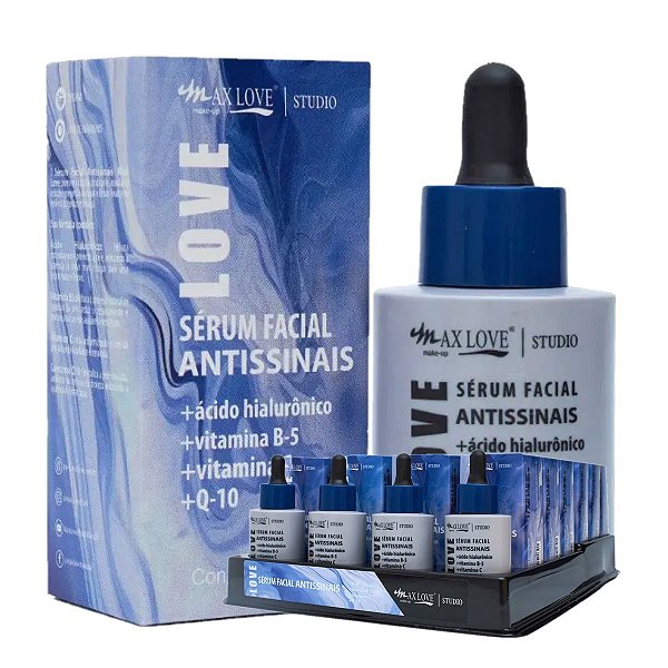 Max Love - Serum Antissinais Vit C - 24 Und + Prov