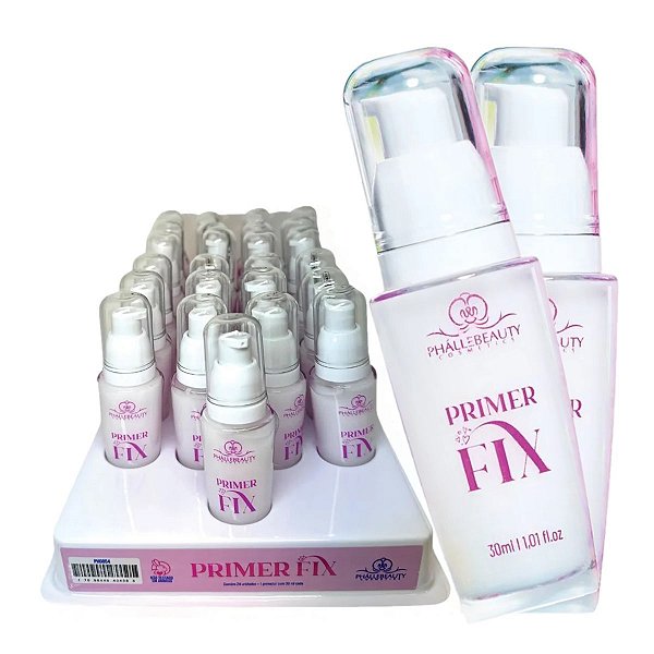 Phallebeauty - Primer Facial Fix PH0854 - 24 Und + Provador
