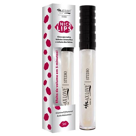 Max Love - Gloss Thick Lips Volume Vegano - COR 204