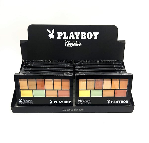 Playboy - Paleta de Contorno e Corretivo 10 Cores  HB92968 ( 12 Unidades )