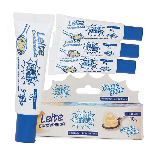 Super Poderes - Candy Balm Leite Condensado HLSP07 - 6 Und