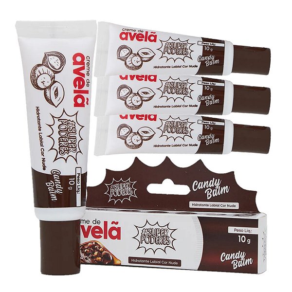 Super Poderes - Candy Balm Avelã HLSP08 - 6 Und