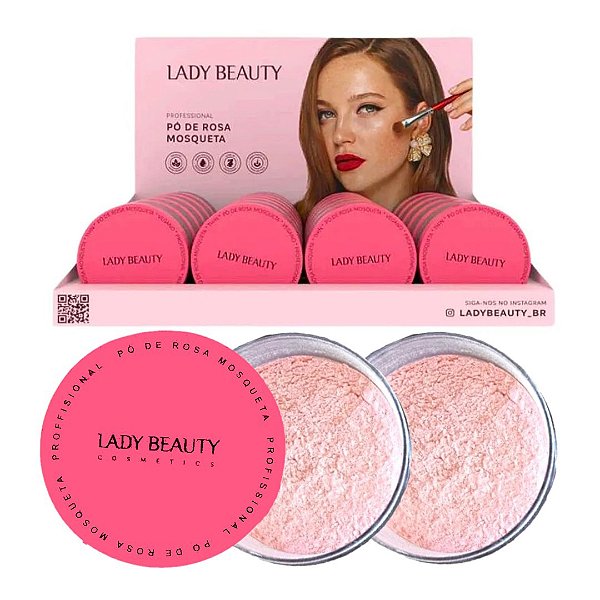 Lady Beauty - Po Solto Rosa Mosqueta LB27 - 24 Und