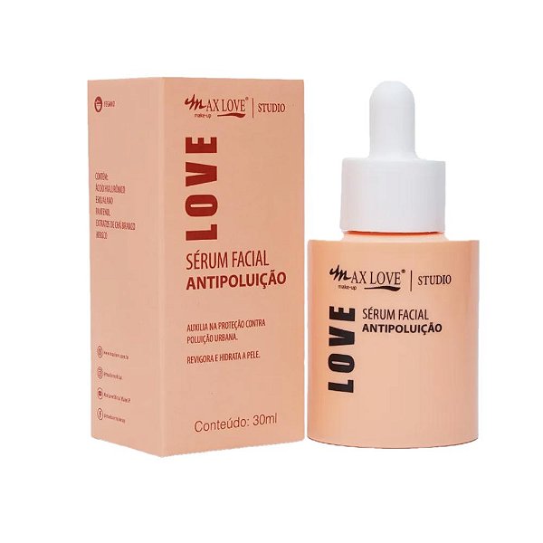 Max Love - Serum Facial Hidratante Antipoluição