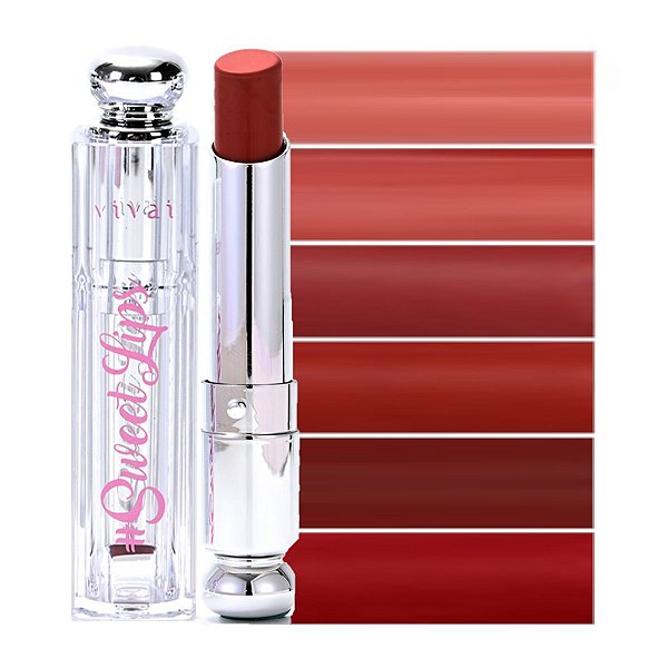 Vivai - Batom Matte Sweet Lips 3007 - 6 Und
